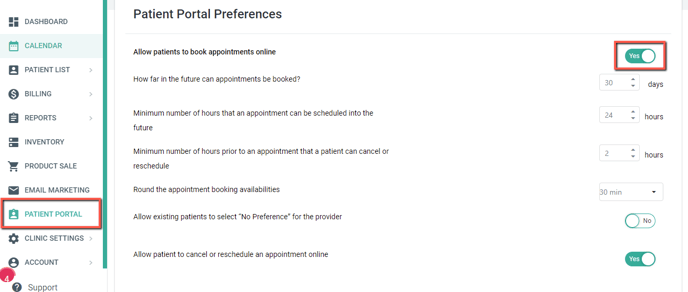 OnlineBookingPatientPortal